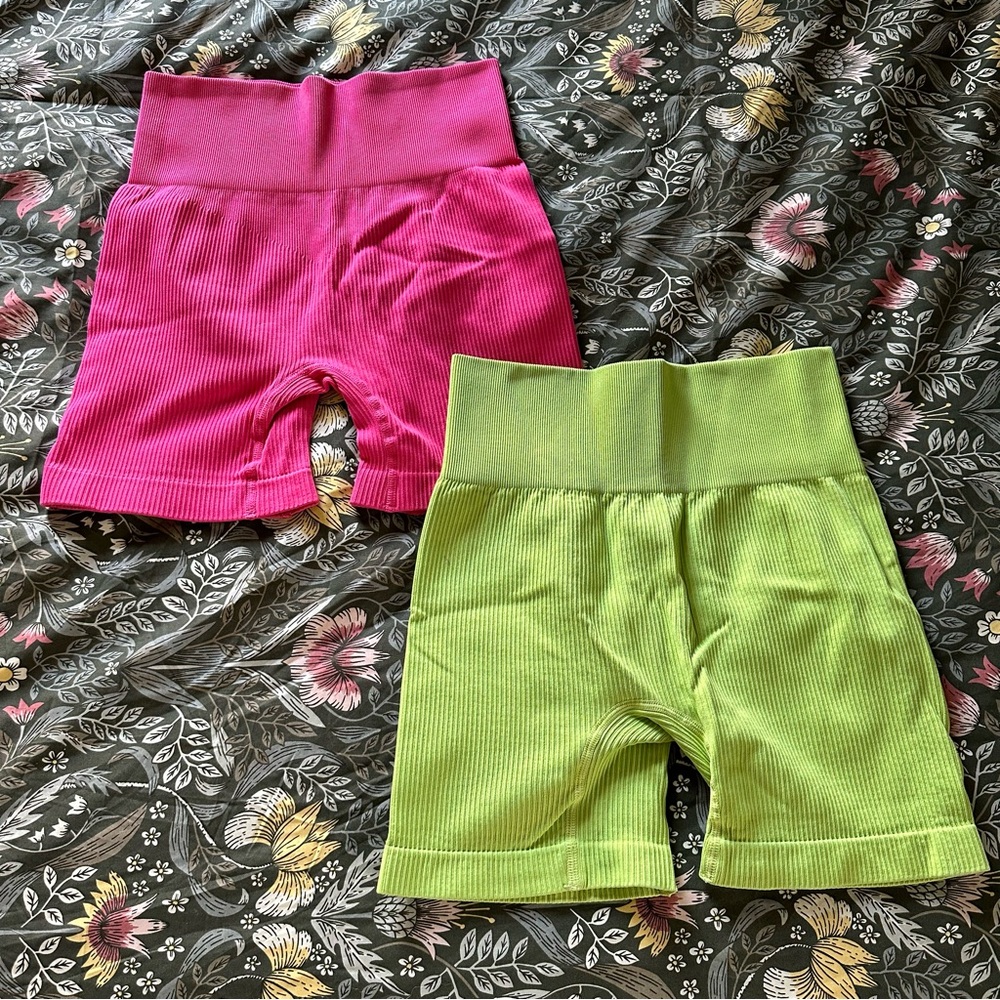 Set of 2 Biker Shorts